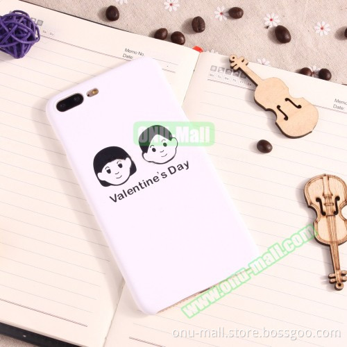 Smiling Face Pattern Hard Phone Case for iPhone 7 Plus Case